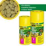 JBL ProNovo Pleco Wafer M (Plecos Food With Natural Wood Fibre) 100ml