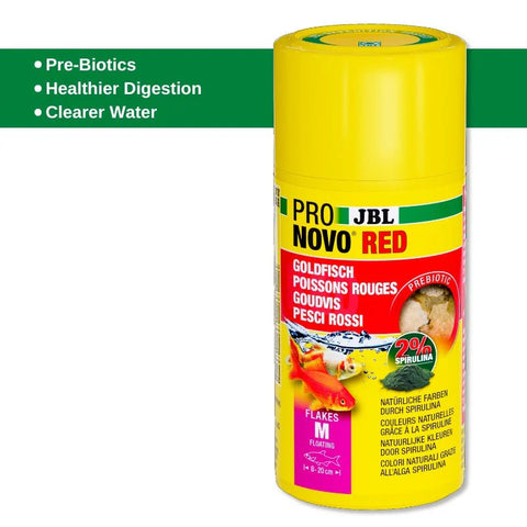 Jbl Pronovo Red Flakes M 100ml ( goldfish flakes )