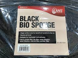 Ans Black Bio Sponge (50X50X5cm)